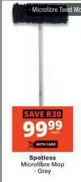Checkers Spotless Microfibre Mop offer