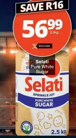 Checkers Selati Pure White Sugar offer