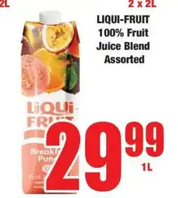 Boxer LIQUI-FRUIT 100% Fruit Juice Blend Assorted offer