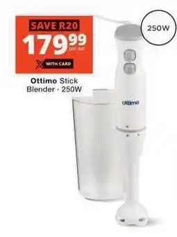 Checkers Ottimo Stick Blender offer
