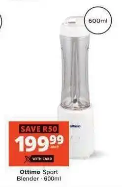 Checkers Ottimo Sport Blender offer