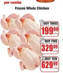 Boxer Frozen Whole Chicken offer