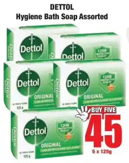 Boxer DETTOL Hygiene Bath Soap Assorted offer