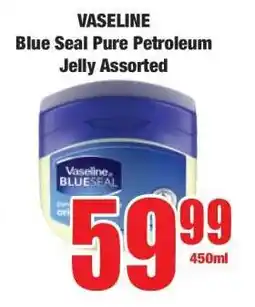 Boxer VASELINE Blue Seal Pure Petroleum Jelly Assorted offer
