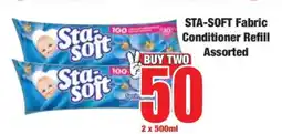 Boxer STA-SOFT Fabric Conditioner Refill Assorted offer