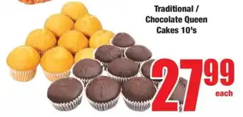 Boxer Traditional / Chocolate Queen Cakes 10's offer