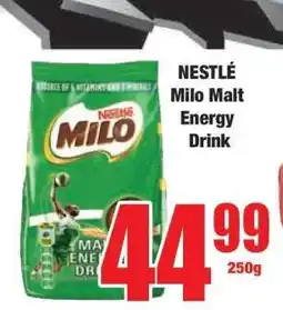 Boxer NESTLÉ Milo Malt Energy Drink offer