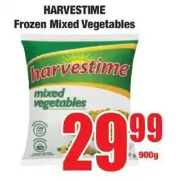 Boxer HARVESTIME Frozen Mixed Vegetables offer