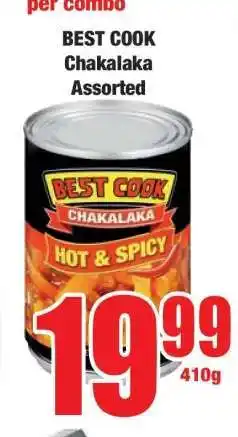 Boxer BEST COOK Chakalaka Assorted offer