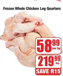 Boxer Frozen Whole Chicken Leg Quarters offer
