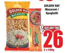 Boxer GOLDEN RAY Macaroni / Spaghetti offer