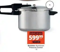 Checkers Quisimo Aluminium Pressure Cooker offer