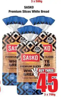 Boxer Sasko Premium Slices White Bread offer