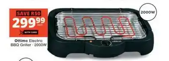 Checkers Ottimo Electric BBQ Griller offer