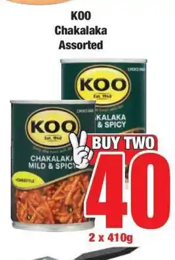 Boxer KOO Chakalaka Assorted offer