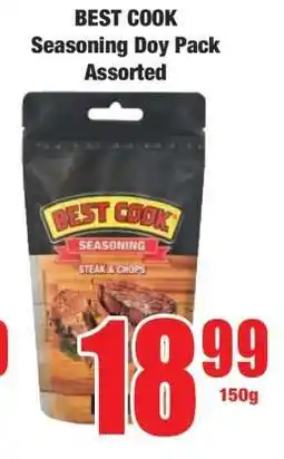 Boxer BEST COOK Seasoning Doy Pack Assorted offer