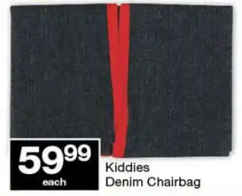 Checkers Kiddies Denim Chairbag offer