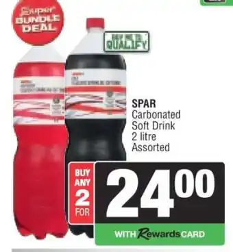 Spar SPAR Carbonated Soft Drink offer