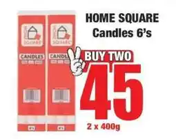 Boxer HOME SQUARE Candles 6's offer