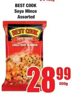 Boxer BEST COOK Soya Mince Assorted offer