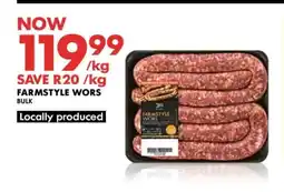 Woolworths FARMSTYLE WORS offer