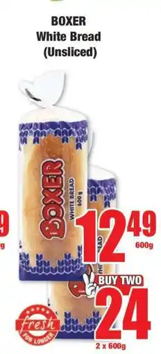 Boxer BOXER White Bread (Unsliced) offer