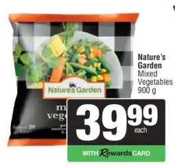 Spar Nature’s Garden Mixed Vegetables 900 g offer