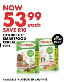 Woolworths FUTURELIFE SMARTFOOD CEREAL offer