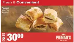 Spar Pieman's Mini Pies Assorted offer