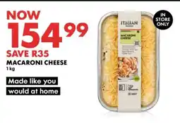 Woolworths Macaroni Cheese offer