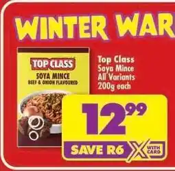 Shoprite TOP CLASS SOYA MINCE offer