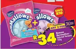 Shoprite Beacon Marshmallows Selected Variants 135g offer