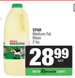 Spar SPAR Medium Fat Maas offer