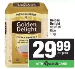Spar GOLDEN DELIGHT Basmati Rice offer
