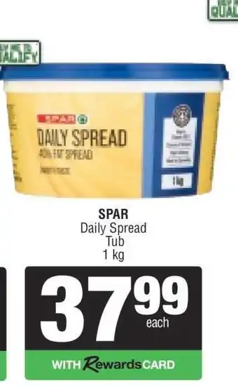 Spar SPAR Daily Spread offer