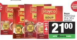 Spar Royco Packet Soup offer