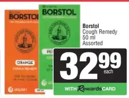 Spar Borstol Cough Remedy offer