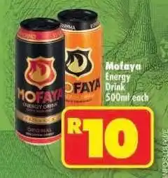 Shoprite MoFaya Energy Drink 500ml offer