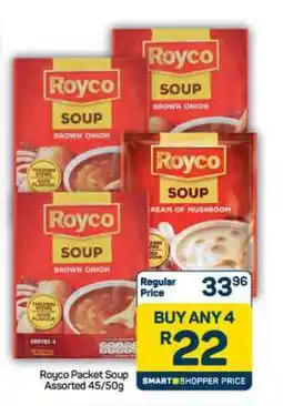 Pick n Pay Hypermarket Royco Packet Soup Assorted 45/50g offer