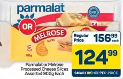 Pick n Pay Hypermarket Parmalat or Melrose Processed Cheese Slices offer