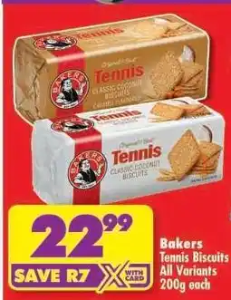 Shoprite Bakers Tennis Biscuits offer