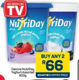 Pick n Pay Hypermarket Danone NutriDay Yoghurt Assorted 900g offer