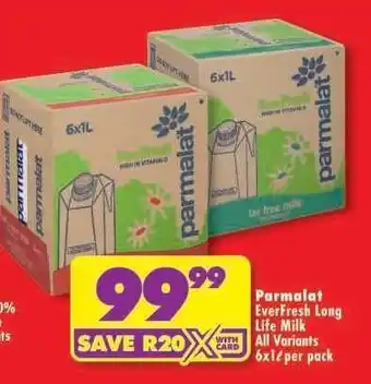 PARMALAT EVERFRESH LONG LIFE MILK