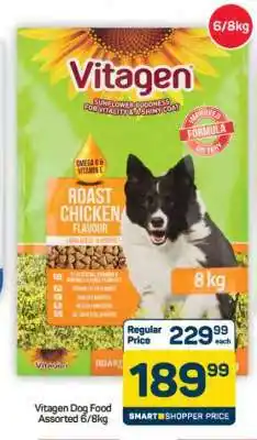 Pick n Pay Hypermarket Vitagen Dog Food Assorted 6/8kg offer