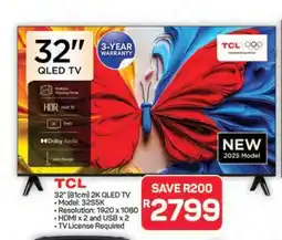 Pick n Pay Hypermarket TCL 32 QLED TV offer