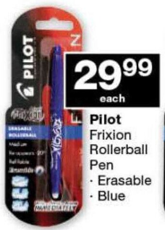 Pilot Frixion Rollerball Pen