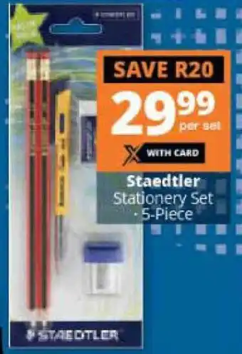Checkers Staedtler Stationary Set 5-Piece offer