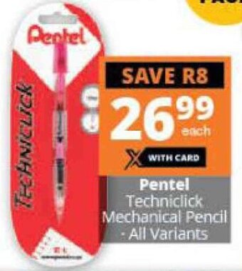 Pentel Techniclick Mechanical Pencil