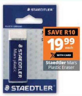 Checkers Staedtler Mars Plastic Eraser offer