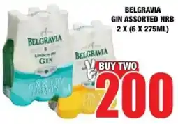 Boxer Liquors Belgravia gin assorted nrb offer